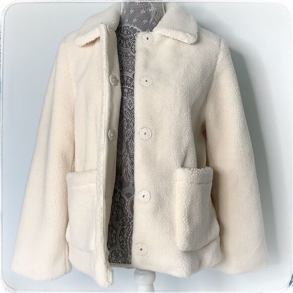 Rebecca minkoff teddy bear coat - Picture 3 of 6